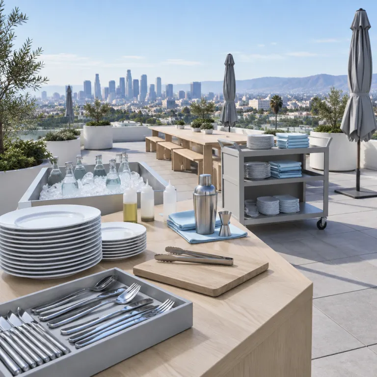 Book the Rooftop, Not Just the Room: Staying Where LA's Dining Scene Lives